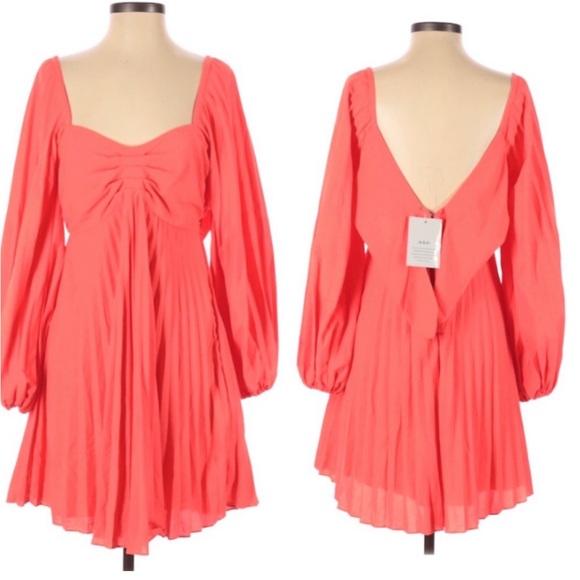 A.L.C. Neon orange dress - Picture 2 of 6
